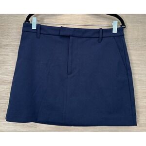 Gap Women's Navy Blue Mini Skirt Size 10 NEW MRSP $59.95